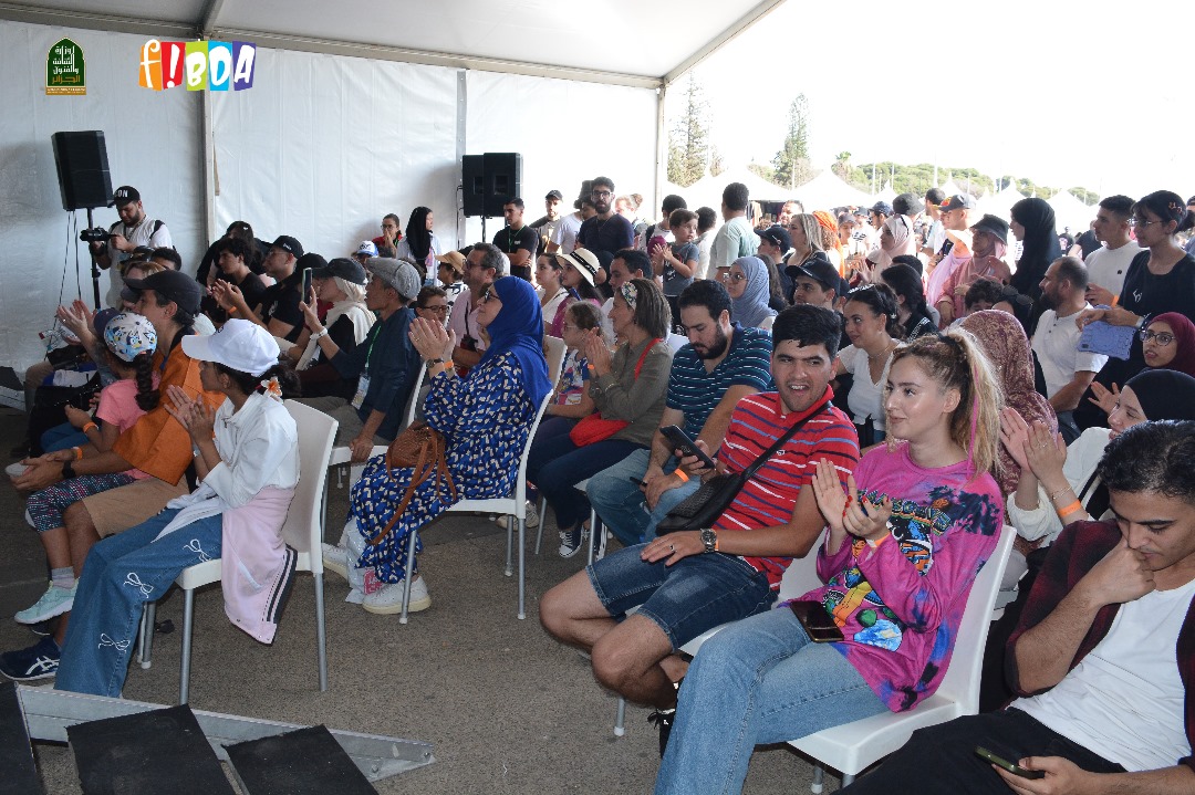 جمهور استثنائي وتفاعل كبير مع كل النشاطات 